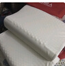 南极人（Nanjiren） 乳胶枕枕头枕芯泰国颈椎按摩释压枕单人家用成人胶枕芯一对2只装 曲线枕【2只枕芯+内枕套】 实拍图