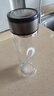 【⭐京东物流配送】高硼硅双层玻璃杯大容量泡茶杯水杯子茶水分离 【活动】 350ml 1只 实拍图
