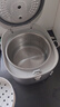 美的（Midea）电饭煲 0涂层电饭锅4升 316L不锈钢内胆3-4人家用多功能无涂层微压智能预约MB-RE476S 实拍图