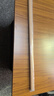 橱饰美（CHOOSE ME）榉木挂衣杆柜内挂衣服杆子衣橱实木木质衣架杆横杆衣柜衣通杆固定 清漆榉木80cm以内+1.5cm底座 实拍图