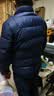 与狼共舞【90%鹅绒】秋冬时尚防风立领外套男士厚羽绒服 101藏青 180 实拍图