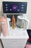 美菱（MeiLing）茶吧机家用高端智能语音遥控立式饮水机下置水桶家用办公客厅全自动温热款MY-C912（语音款）白色 实拍图