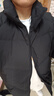京东京造羽绒服男女情侣同款真鸭绒冬季外套面包服轻松羽绒 黑色 L 实拍图