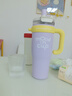 物生物保温杯女士水杯大容量巨无霸冰霸杯高颜值吸管杯学生杯子生日礼物 实拍图