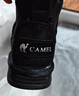 骆驼（CAMEL）雪地靴女冬季新款加绒保暖加厚棉鞋休闲懒人毛毛鞋 L23W275157黑色 38 (240mm) 实拍图
