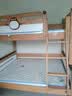 全友家居 实木高低床男孩女孩青少年原木风上下铺床家具1.5米 实拍图