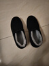 强人加绒保暖冬季男棉鞋条绒款防寒平底休闲男鞋 经典棉布鞋 黑色 42 实拍图