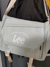 Lee新款邮差包斜跨单肩旅行男女士包大容量通勤骑行生日送女友送老婆 实拍图
