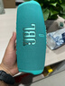 JBL CHARGE5 冲击波五代 便携蓝牙音箱+低音炮 户外防水音响 增强版赛道扬声器 生日礼物 绿色 实拍图