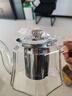 茗光茶壶玻璃泡茶壶茶水分离烧水壶家用茶壶办公玻璃茶具功夫茶壶 实拍图