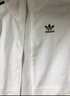 adidas情侣款复古风梭织立领夹克外套男女秋季阿迪达斯官方三叶草 亮白   S   实拍图