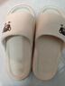 稻草人拖鞋男女居家用秋冬洗澡厚底浴室内外穿情侣防滑静音凉拖 卡40-41 实拍图