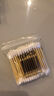 双头棉签掏耳朵专用不掉毛清洁木棒批发一次性化妆用棉花棒 约100支棉签【1袋装】拉新专享 实拍图