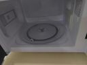 美的（Midea）快捷微波炉 家用小型 360°转盘加热 旋钮操控 易洁内胆（M1-L213B） 实拍图