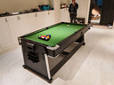 绅领 美式台球桌多功能四合一成人桌球台乒乓桌标准冰球桌会议桌家用 7尺 四合一黑蓝 实拍图