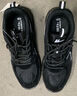 回力 Warrior 男鞋增高皮革拼接透气网面休闲鞋 户外耐磨徒步运动鞋 WXY(JS)-0561 黑色 42 实拍图
