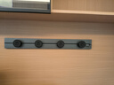 公牛（BULL）明装轨道插座 轻薄款GB3免开槽可移动壁挂式轨道插排 大功率开关插座面板 75厘米+4个五孔 钛金灰 实拍图