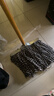 木杆拖把棉线家用老式墩布尘推拖布工厂物业吸水普通大号纯棉拖把 38cm木杆棉线排拖 实拍图