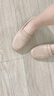 ZHR单鞋女纯色中口粗跟女鞋通勤舒适软底乐福鞋女 AH356 杏色 37 实拍图