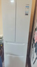 奥马（Homa）290升60cm超薄嵌入小户型法式多门四门家用电冰箱一级能效双变频风冷无霜双开门白色冰箱以旧换新 实拍图