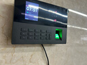 得力（deli）考勤机 打卡机掌静脉+人脸+指纹识别考勤机 无需联网三步设置自动生成报表 深空灰AH12 实拍图