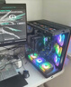 爱国者（aigo）星璨 辰 黑色 游戏电脑台式主机箱 360水冷位/ATX主板/一体弧面玻璃/左右分仓海景房/5090显卡 实拍图