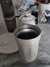 SZTAA保温杯水杯高颜值学生咖啡杯便携316不锈钢长效保温随行杯可乐杯 月牙白480ml【316内胆+杯刷】 实拍图