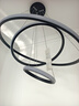 四季沐歌（MICOE）照明客厅吊灯卧室餐厅吧台吊灯灯具现代简约创意灯饰可调节中山 三环黑-Φ20+40+60cm-60瓦三色 实拍图
