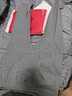 三枪秋衣秋裤男女情侣套装100%纯棉薄款轻暖抗静电保暖内衣吸汗透气 浅麻灰（男圆领） XL 实拍图