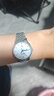 天王（TIAN WANG）手表女士 生日礼物昆仑系列钢带机械女表白色LS5876S.D.S.W 实拍图