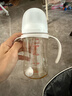 贝亲（Pigeon）自然离乳 PPSU重力球吸管双把手奶瓶 240mL  6月+ AA252 实拍图