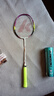 川崎（KAWASAKI）羽毛球拍超轻碳素耐打对拍KD-3紫绿（已穿线+6球+2手胶） 实拍图