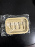 HOUYA沥水肥皂盒家用厕所北欧创意带盖大号皂架塑料简约欧式双层香皂盒 2个装 实拍图