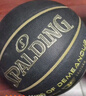 斯伯丁（SPALDING）篮球7号经典黑金训练比赛室内外通用耐磨防滑吸湿七号篮球 实拍图