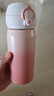 膳魔师保温杯316L不锈钢水杯小容量车载小巧便携随行杯子渐变色JNL-350 珊瑚粉 350ml 实拍图