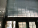 美尔耐免打孔百叶窗帘卧室卫生间浴室厕所防水铝合金厨房升降遮光帘6010 免钉【标准亮光】白色 1平方米 实拍图