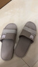 乐拖拖鞋男2025四季款浴室防滑排水软底情侣居家凉拖鞋 浅灰44-45 实拍图