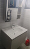 九牧（JOMOO）浴室柜 陶瓷一体盆抗菌洗脸盆柜组合冷灰80cm A2741-14LD-5 实拍图