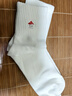 京东京造儿童四季秋男童女童袜子中小学棉袜校园白袜5双22-24cm 实拍图