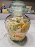 天喜（TIANXI）泡菜坛子家用加厚密封罐透明大容量腊八蒜罐泡酒罐腌菜坛子 5斤装 实拍图
