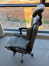 锦汐电脑椅办公椅子电竞椅家用人体工学椅老板椅主播靠背椅皮革转椅 灰色+4级杆+乳胶+脚踏【大满配】 实拍图