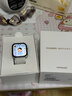华为HUAWEI WATCH FIT 4 悦动白氟橡胶表带 华为运动智能手表超轻薄大屏潮流运动蓝牙通话睡眠监测fit4 实拍图