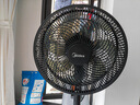 美的（Midea）【超级单品】七叶轻音立式电风扇家用柔风落地扇台式桌面小型风扇大风量节能摇头宿舍电扇 SAF30AB 实拍图
