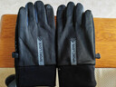 【京东物流】手套男士冬季加绒骑行电动车防滑触屏开车保暖手套女 【掌心防滑 可触屏】男士黑色 均码 1双 掌围女17-21男18-23cm 实拍图