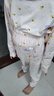儿童内衣套装男童女童秋衣秋裤纯棉中大童无骨莱卡棉家居保暖睡衣 拼色粉-莱卡套装 150 建议身高130-140cm 实拍图