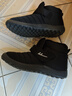 回力棉鞋女冬季加绒加厚家居保暖外穿防滑软底中老年人妈妈鞋雪地靴女 黑色女款 39 实拍图
