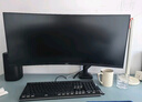 AOC 34英寸 带鱼屏 WQHD 广色域 180Hz HDR10  出厂校色 旋转升降 21:9曲面电竞电脑显示器 CU34G3X 实拍图