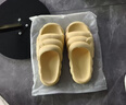 IQGD 拖鞋女踩屎感凉拖室外居家时尚加厚软底 冰淇淋-奶黄 36-37  实拍图