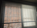 美尔耐免打孔百叶窗帘卧室卫生间浴室厕所防水铝合金厨房升降遮光帘6010 免钉【标准亮光】白色 1平方米 实拍图