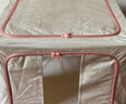 佳帮手布艺收纳箱 衣柜收纳盒衣服整理箱衣物收纳筐 35.5L3只装  实拍图